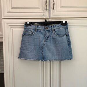 Lucky Brand girls denim Sophia mini skirt